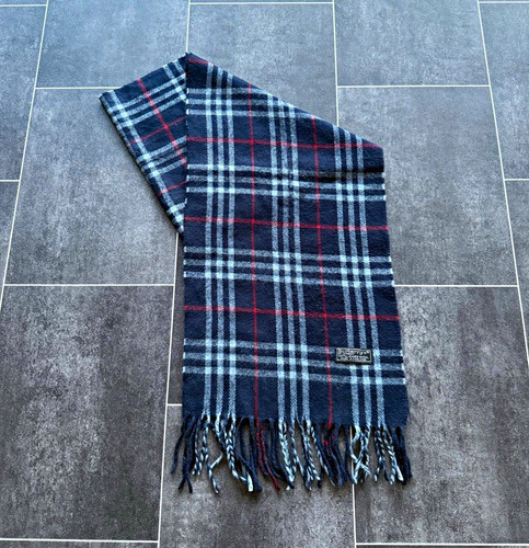 Burberry schal navy hellblau - navy,