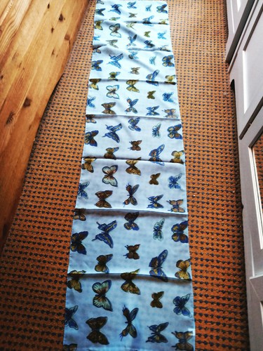 Schal hell blau - ,
