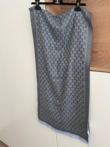Gucci schal neu grau - gucci, gg,