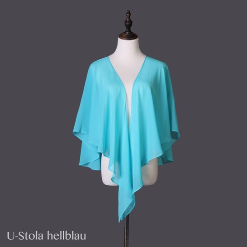 Form stola schal jacke - u-form,