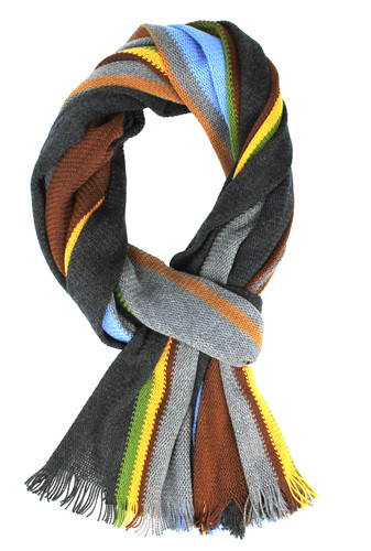 Feinstrickschal multicolor - feinstrickschal,