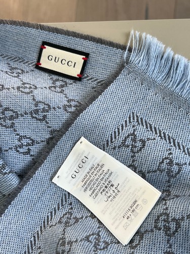 Gucci schal neu grau - schal, gg,