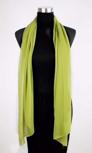Chiffon schal seidig - chiffon, stola
