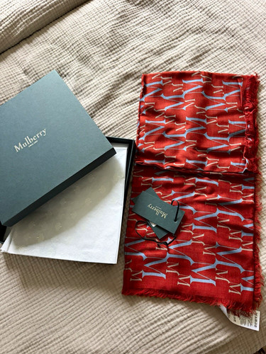 Mulberry monogram tuch schal - monogram,