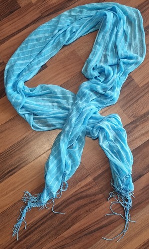 Leichter schal hellblau - schal,