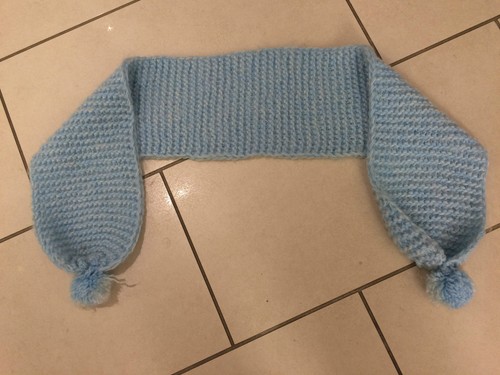 Winter schal hellblau - schal,