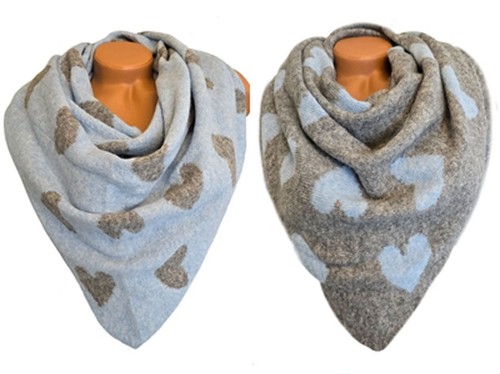 Wendeschal winterschal - ❤,