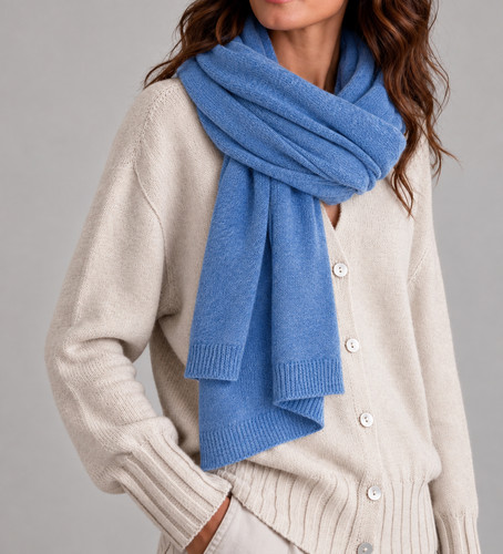 Cashmere blend schal damen - blend,